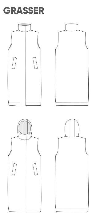 Vest, pattern №871