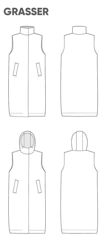 Vest, pattern №871
