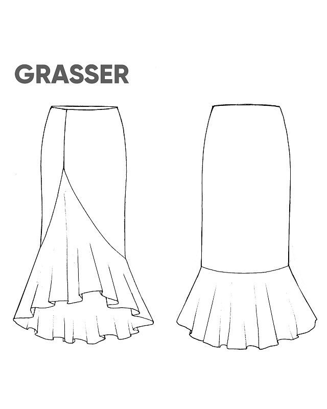 Skirt, pattern №693