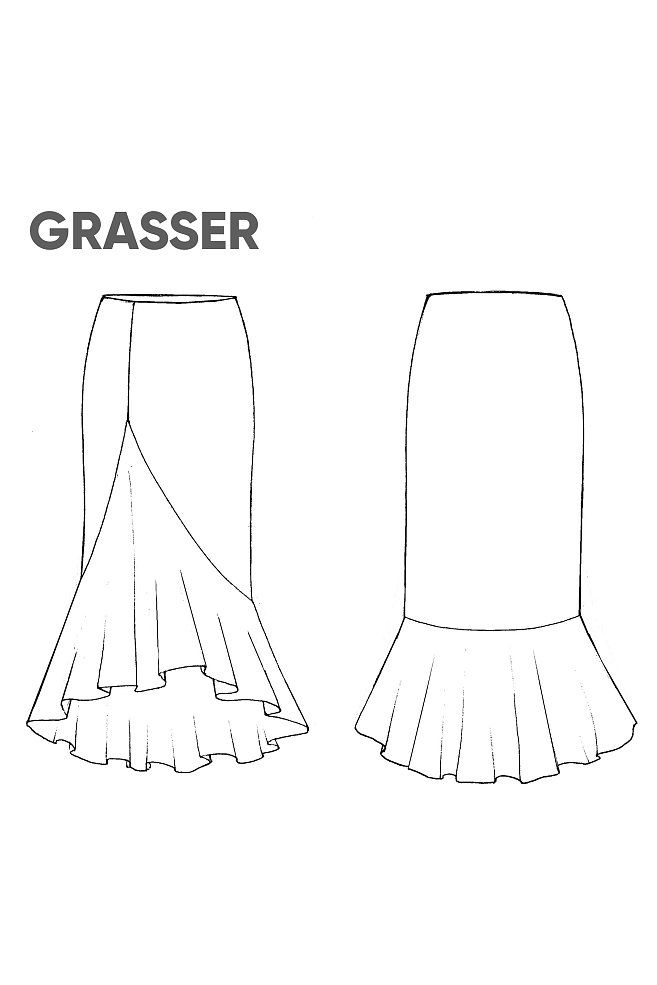 Skirt, pattern №693