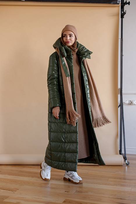 Coat and jacket with insulation, pattern №713