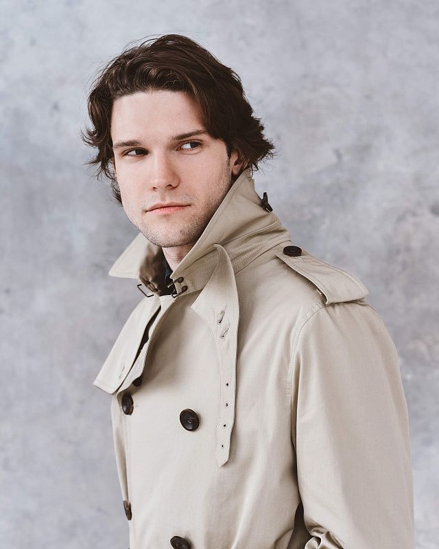 Men's trench coat, pattern №629