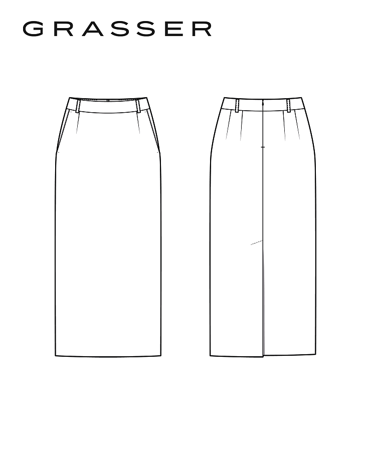 Skirt, pattern №1167