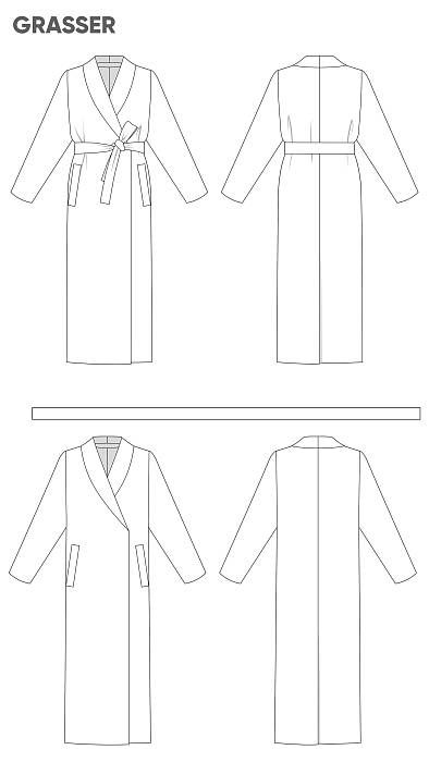 Coat, pattern №904