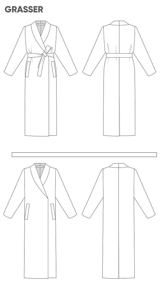 Coat, pattern №904