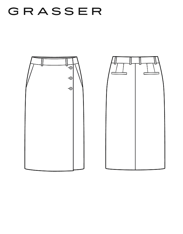 Skirt, pattern №1371