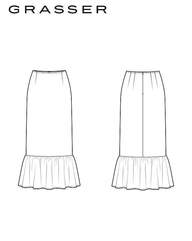 Skirt, pattern №1261
