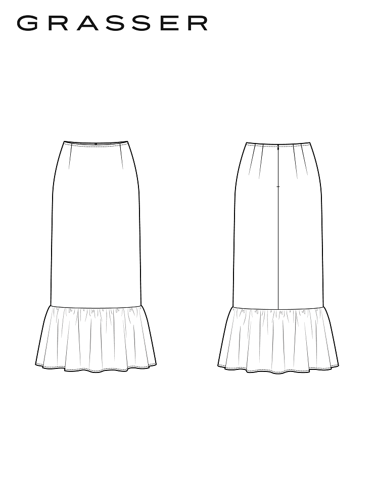 Skirt, pattern №1261