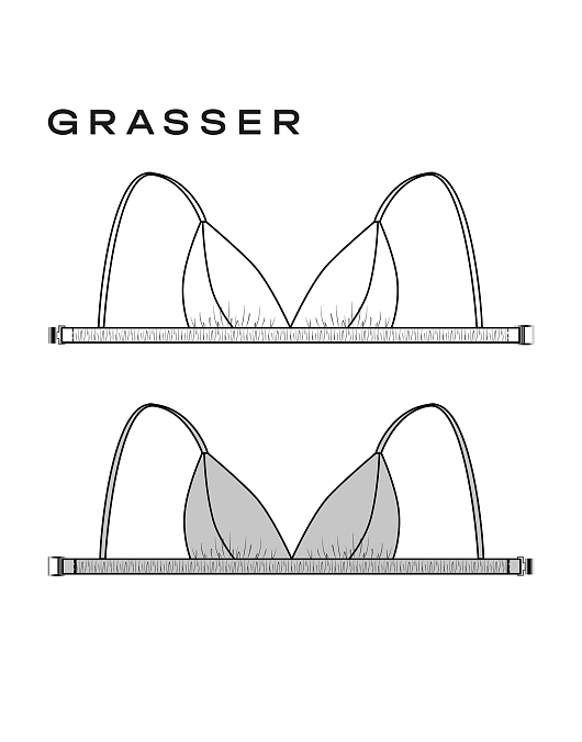 Silk bra, pattern №986