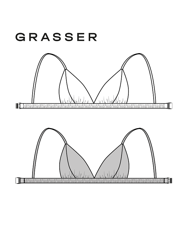 Silk bra, pattern №986