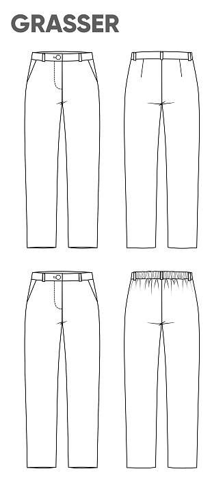 Trousers, pattern №116