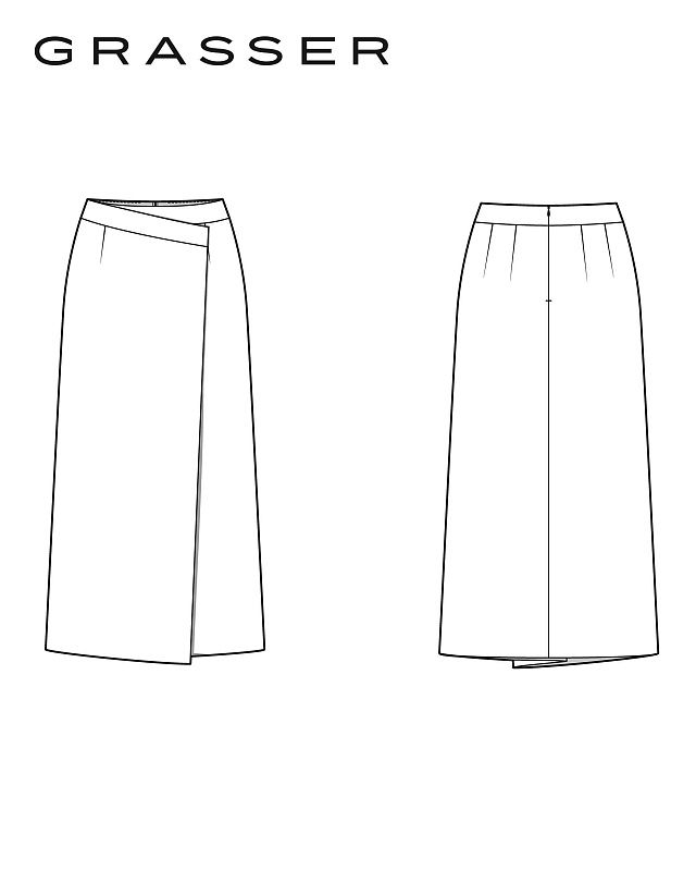 Skirt, pattern №1282 Skirt, pattern №1282