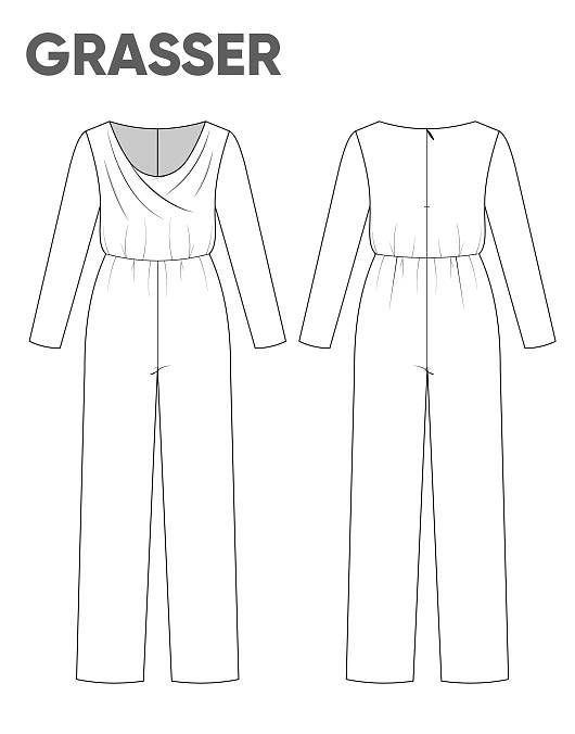 Jumpsuit, pattern №805