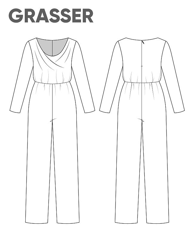 Jumpsuit, pattern №805