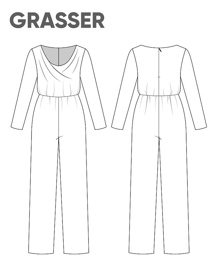 Jumpsuit, pattern №805