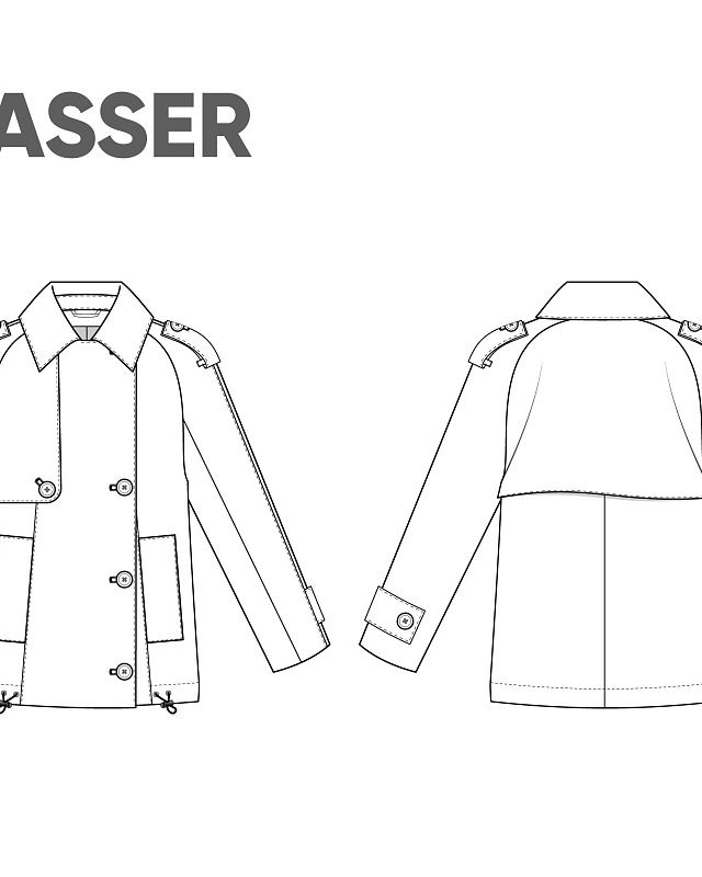 Jacket, pattern №826