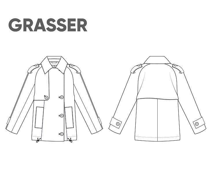 Jacket, pattern №826