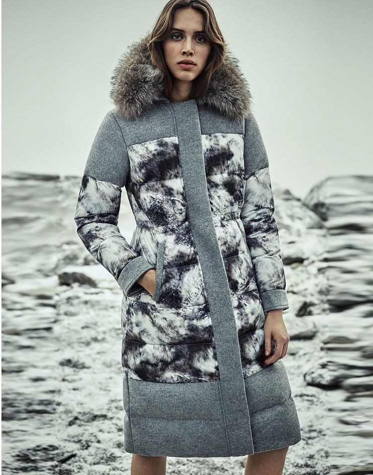 Down-bed coat, pattern №385