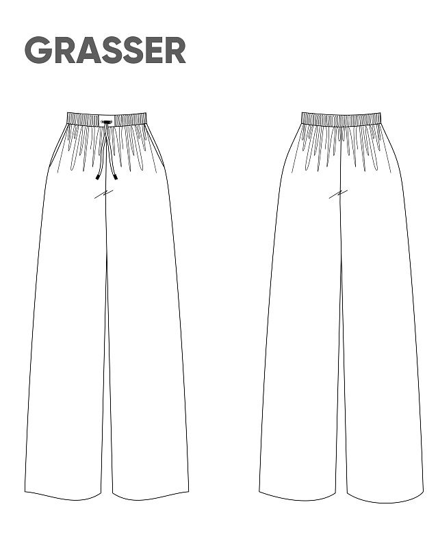 Trousers, pattern №849