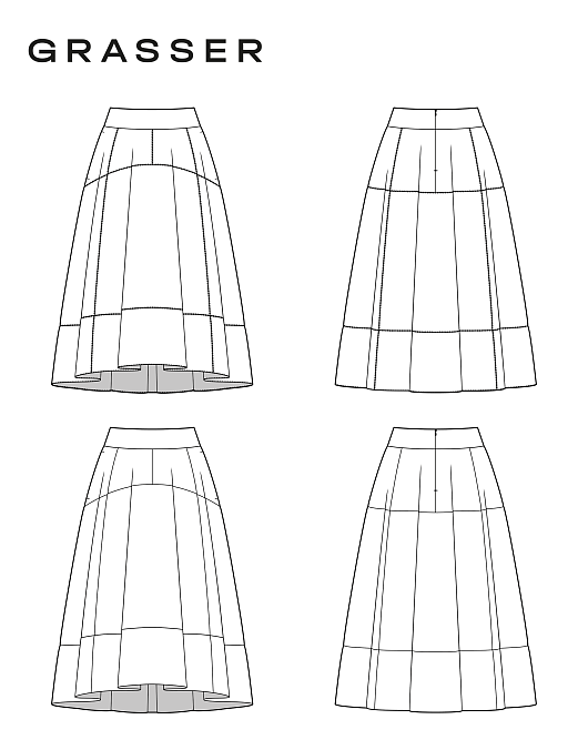 Skirt, pattern №963