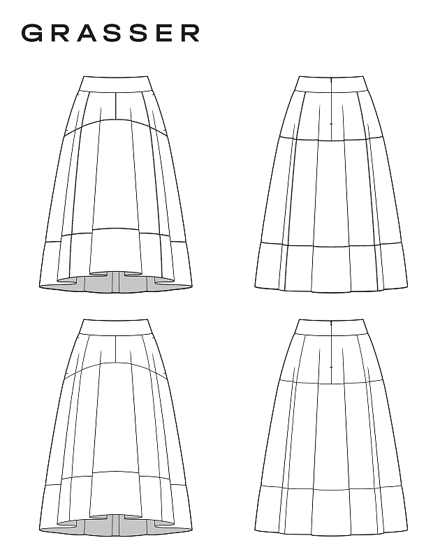 Skirt, pattern №963